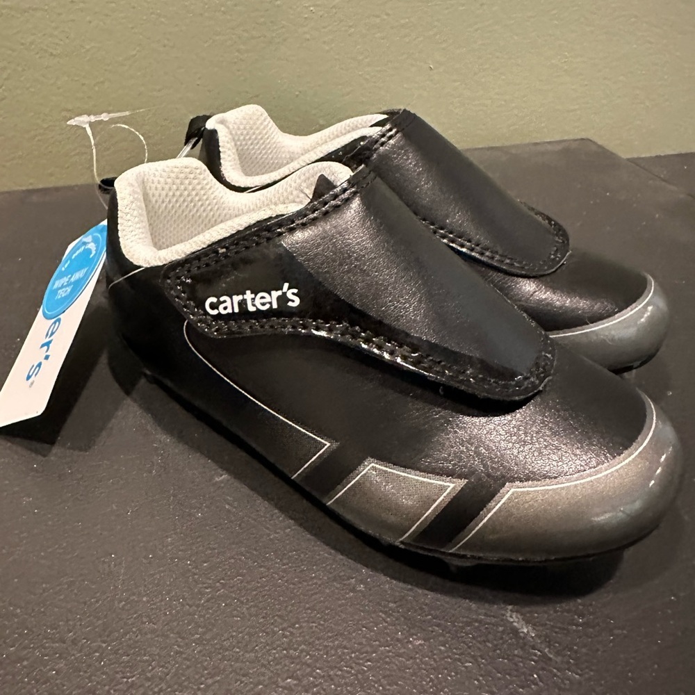 Carter's - NWT Black Kids Cleats